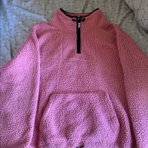 Sherpa hoodie from PINK